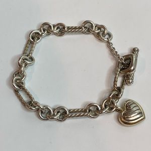 David Yurman Charm Bracelet